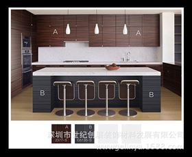 灰色椰子防火板案例图